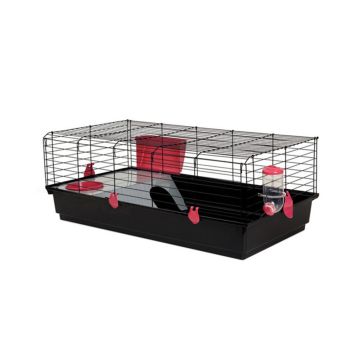 Voltrega Rabbit Cage 536 - Black - 100L x 55W x 39H cm