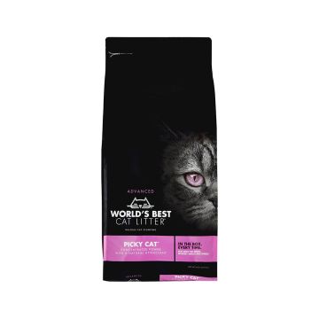 World's Best Cat Litter Picky Cat Unscented Clumping Cat Litter - 24 lb