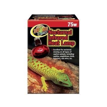 Zoo Med Nocturnal Infrared Heat Lamp, 75W