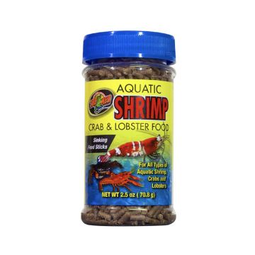 Zoo Med Aquatic shrimp - Crabs & Crayfish Food - 2.5oz