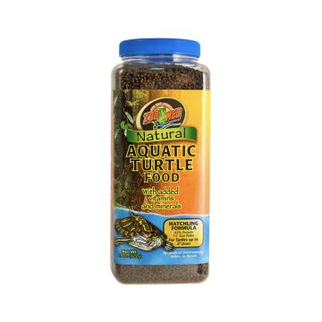 Zoo Med Natural Aquatic Turtle Food - Hatchling Formula - 425g