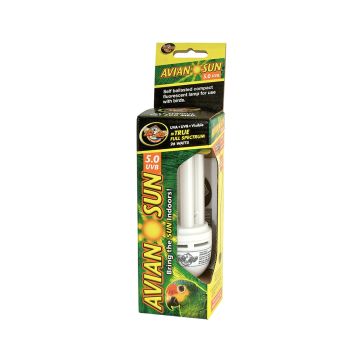 Zoo Med Avian Sun 5.0 UVB Compact (Only Bulb)
