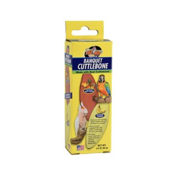 Zoo Med Banquet Cuttlebone for Bird, 3 oz