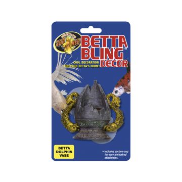 Zoo Med Betta Bling Dolphin Vase