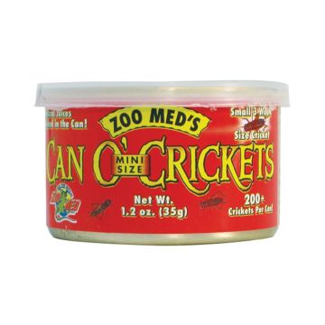 Zoo Med Can O' Crickets Mini - 35g