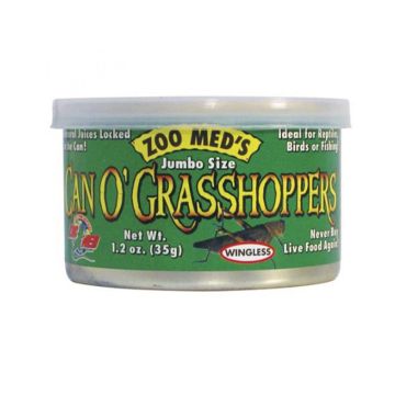 Zoo Med Can O' Grasshoppers - 35g