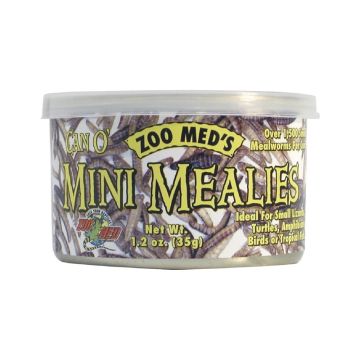 Zoo Med Can O’ Mini Mealies - 1.2 oz