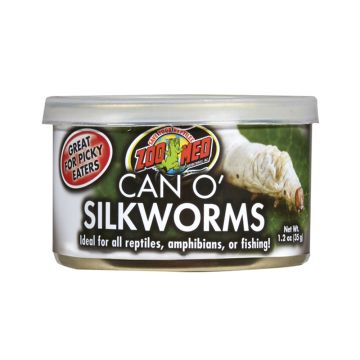 Zoo Med Can O’ Silkworms - 35 g