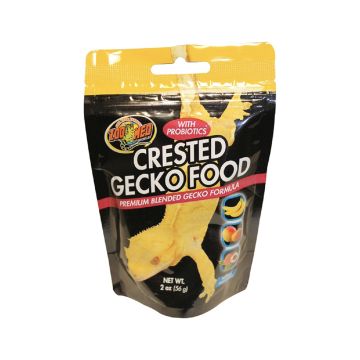 Zoo Med Crested Gecko Food With Probiotics - Tropical Fruit - 2 oz