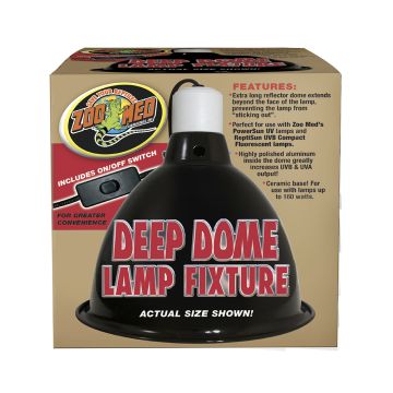 Zoo Med Deep Dome Lamp Fixture