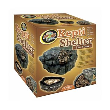 Zoo Med Repti Shelter 3 In 1 Cave - L