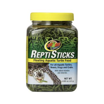 Zoo Med ReptiSticks Floating Aquatic Turtle Food - 4.85 oz