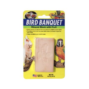 Zoo Med's Bird Banquet Fruit Formula for Birds - Large