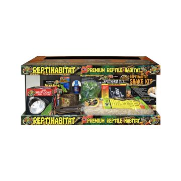 Zoo Med Snake Habitat Kit - 30″L x 12″W x 12″H