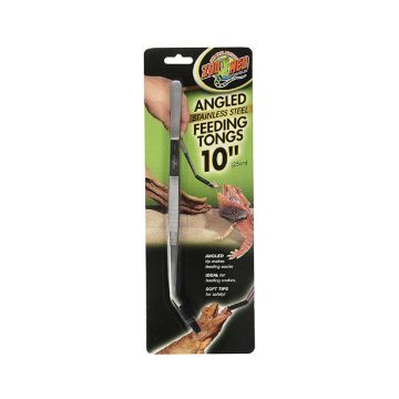 Zoo Med Stainless Steel Feeding Tongs - 10 Inch