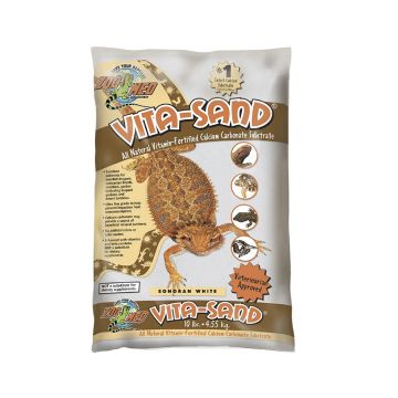 Zoo Med Vita Sand Sonoran White, 4.5 Kg