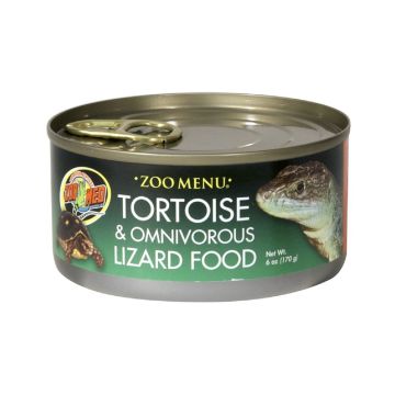 Zoo Med Zoo Menu Tortoise & Omnivorous Lizard Food - 6 oz