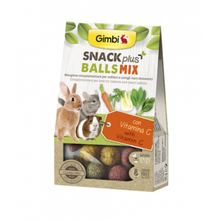 Gimbi Snack Plus Balls Mix, 50g