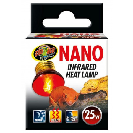 Zoo Med Nano Infrared Heat Lamp, 25W