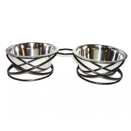 raintech-wrought-iron-designer-wobble-frames-two-stainless-steel-bowls