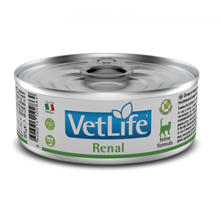 Farmina Vet Life Natural Diet Cat Renal Wet Food, 85g