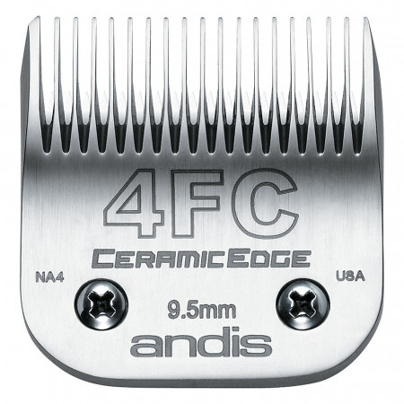 Andis CeramicEdge Stainless Steel Blade, Size 4FC