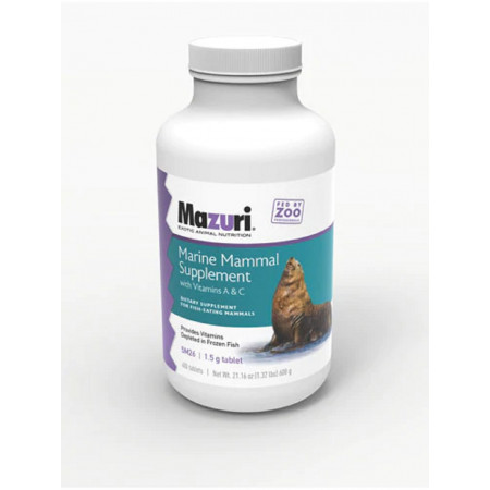 Mazuri Marine Mammal Supplement Tablet with Vitamin A & C - 1.5g 