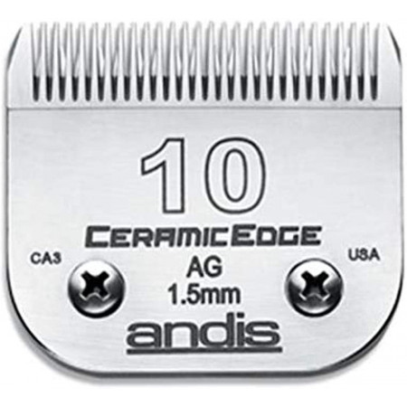 Andis CeramicEdge Stainless Steel Blade, Size 10
