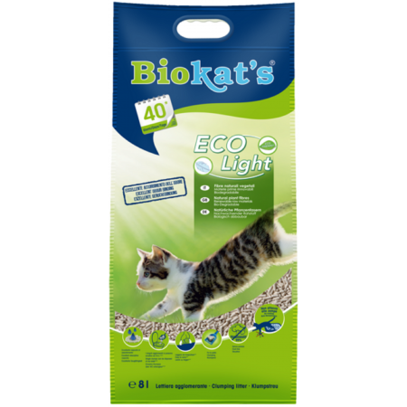 Biokat's ECO Light Cat Litter, 8 L