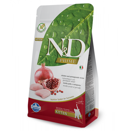 farmina-natural-and-delicious-pomegranate-and-chicken-adult-kitten-food-300g