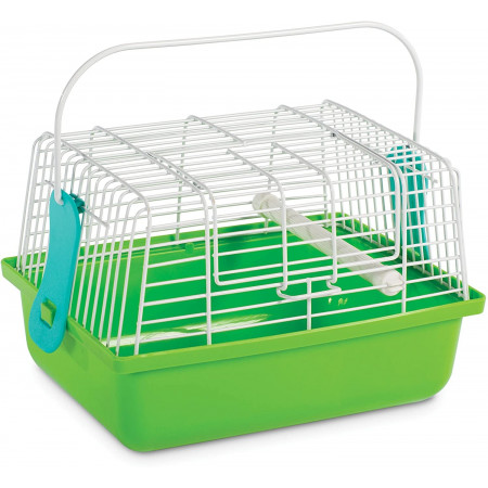 Prevue Small Carry Cage, Green, 9"L x 5.5"W x 6"H