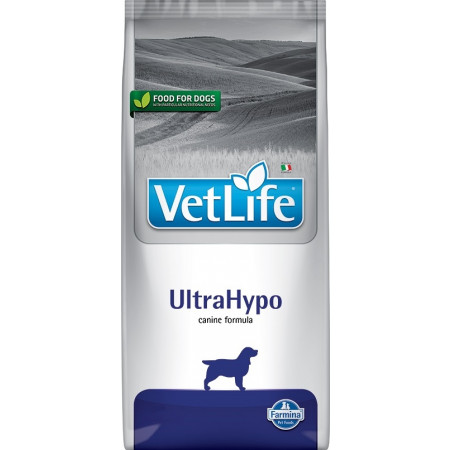 Farmina Vet Life ULTRAHYPO Canine Formula Dog Dry Food, 2 Kg