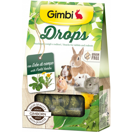 Gimbi Drops with Field Herbs, 50g