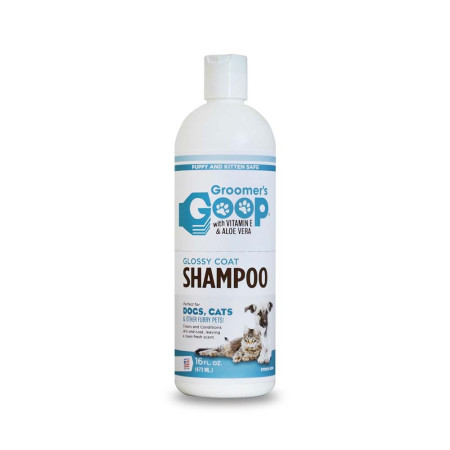 Groomer's Goop Glossy Coat Shampoo for Dogs and Cats - 473 ml