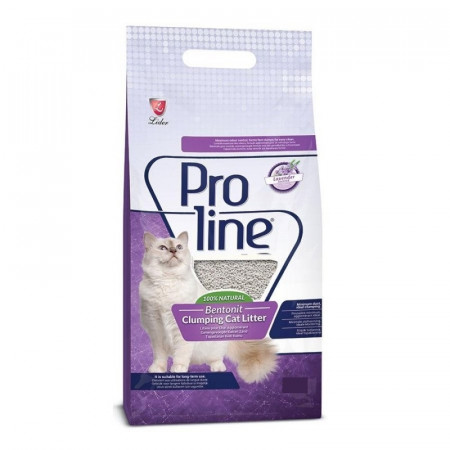 Proline Bentonite Clumping Lavender Cat Litter - 10 L 