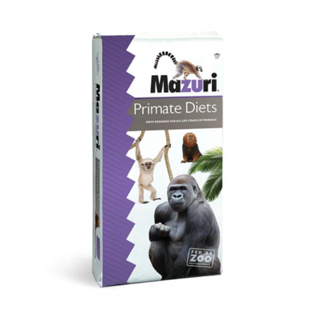 Mazuri Leafeater Primate Diet Mini Biscuits - 25 Lbs