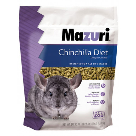 Mazuri Chinchilla Diet - 1.13 Kg