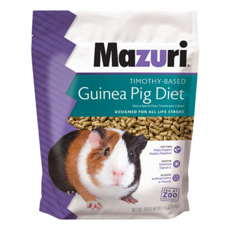 Mazuri Timothy-Based Guinea Pig Diet - 2.2 Kg