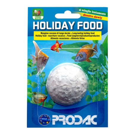 Prodac Holiday Fish Food 1 Tablet - 20 grams