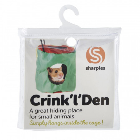 Small ‘N’ Furry Crink ‘L’ Den, 10x10cm