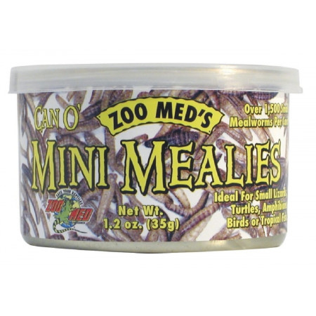 Zoo Med Can O’ Mini Mealies, 1.2 oz