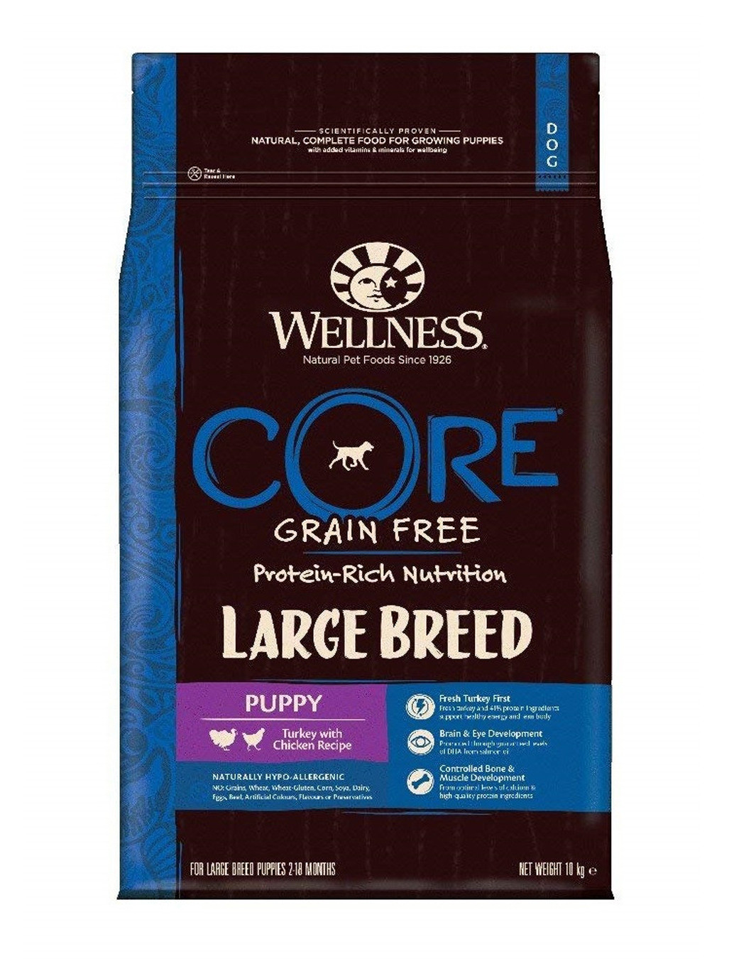 Wellness CORE Puppy Turkey with Chicken Recipe Large Breed Dog Dry Food