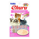 Inaba CIAO Cat Churu-Tuna with Salmon, 14g x 4 Tubes