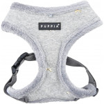 Puppia Gia Harness A, Mid Grey
