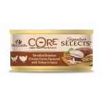 Wellness CORE Signature Selects Shredded Chicken & Turkey, 79g Pack of 24