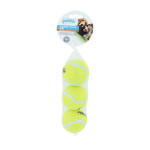 Pawise Squeaky Tennis Balls Dog Toy - 3 pcs