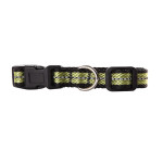 Pawise Reflective Dog Collar - Green - Small