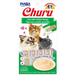 Inaba Churu Tuna With Chicken Recipe Cat Treat, 56g